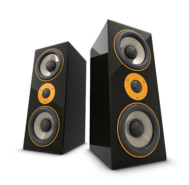 floor-standing speakers