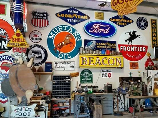 Metal Signs Made For Garage