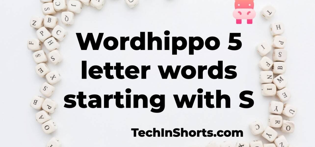 Wordhippo 5 letter words starting with S