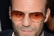 Jason Statham wearing sunglasses at a public event in 2014